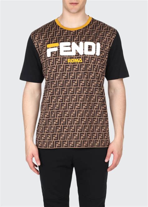 fendi tops men|fendi t shirts men's sale.